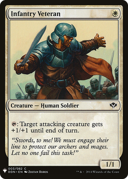 Infantry Veteran (LIST-DDN-3) - The List