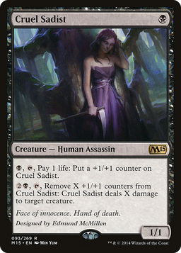 Cruel Sadist (M15-093) - Magic 2015