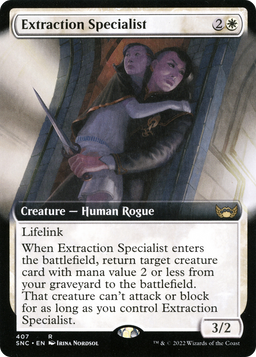 Extraction Specialist (Extended Art) (SNC-407) - Streets of New Capenna: (Extended Art)