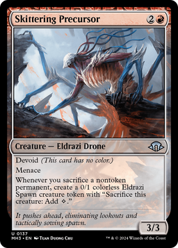 Skittering Precursor (MH3-137) - Modern Horizons 3: (devoid)
