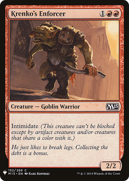 Krenko's Enforcer (LIST-152) - The List