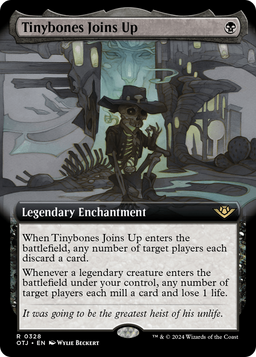 Tinybones Joins Up (Extended Art) (OTJ-328) - Outlaws of Thunder Junction: (Extended Art)