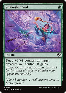 Snakeskin Veil (TDM-159) - Tarkir: Dragonstorm
