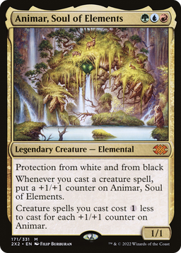 Animar, Soul of Elements (2X2-171) - Double Masters 2022 Foil