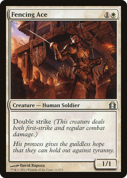 Fencing Ace (RTR-011) - Return to Ravnica Foil