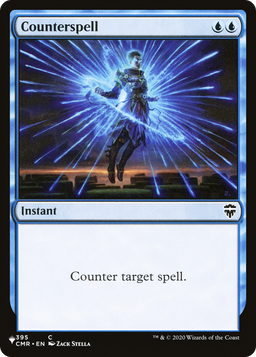 Counterspell (CMR) (LIST-395) - The List