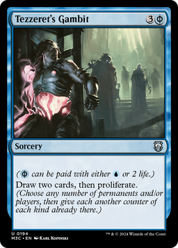Tezzeret's Gambit (M3C-194) - Modern Horizons 3 Commander