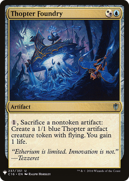 Thopter Foundry (C16) (LIST-237) - The List