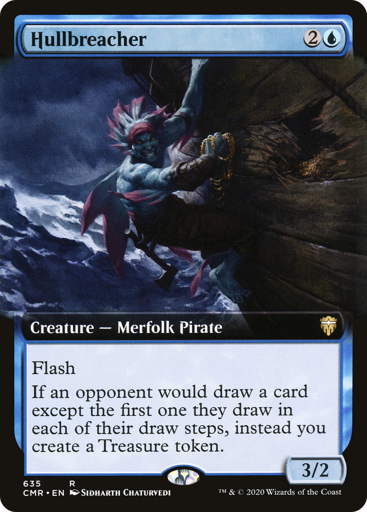 Hullbreacher (Extended Art) (CMR-635) - Commander Legends: (Extended Art) Foil
