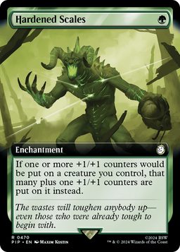 Hardened Scales (Extended Art) (PIP-470) - Fallout: (Extended Art)