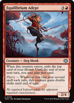 Equilibrium Adept (TDM-106) - Tarkir: Dragonstorm