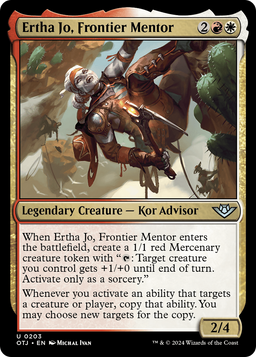Ertha Jo, Frontier Mentor (OTJ-203) - Outlaws of Thunder Junction