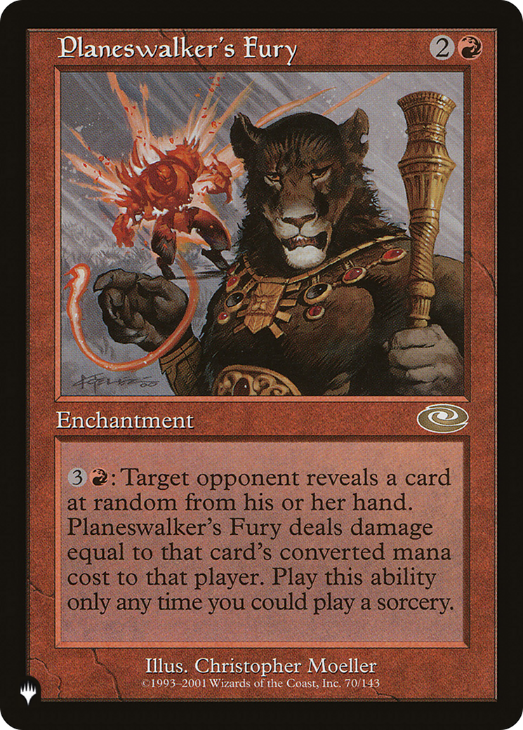 Planeswalker's Fury (LIST-70/143) - The List