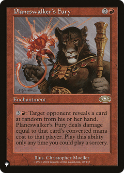 Planeswalker's Fury (LIST-70/143) - The List