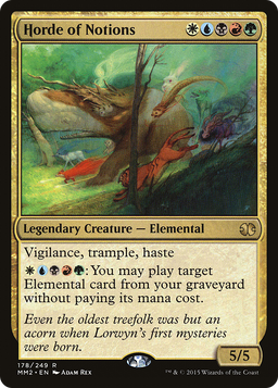 Horde of Notions (MM2-178) - Modern Masters 2015 Foil