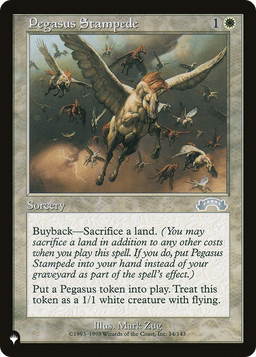 Pegasus Stampede (LIST-14/143) - The List