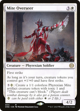 Mite Overseer (ONE-404) - Phyrexia: All Will Be One