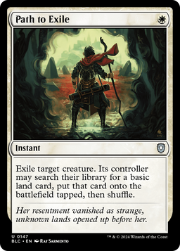 Path to Exile (BLC-147) - Bloomburrow Commander