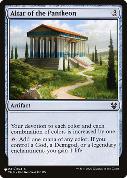 Altar of the Pantheon (LIST-231) - The List