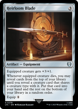 Heirloom Blade (LTC-279) - Tales of Middle-earth Commander