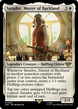 Saradoc, Master of Buckland (LTR-282) - The Lord of the Rings: Tales of Middle-earth Foil