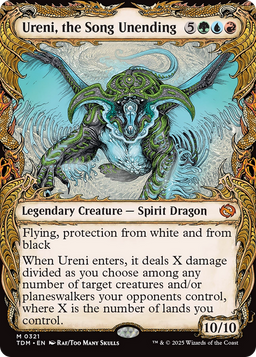 Ureni, the Song Unending (Showcase) (TDM-321) - Tarkir: Dragonstorm: (Showcase)