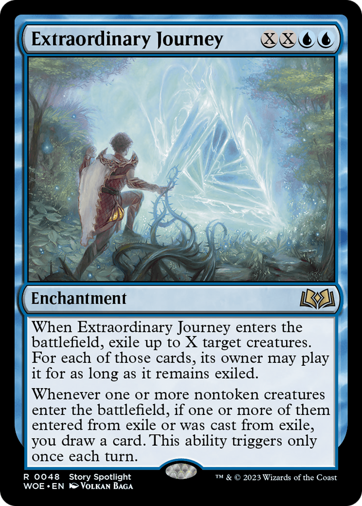 Extraordinary Journey (WOE-048) - Wilds of Eldraine Foil