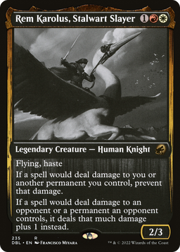 Rem Karolus, Stalwart Slayer (DBL-235) - Innistrad: Double Feature