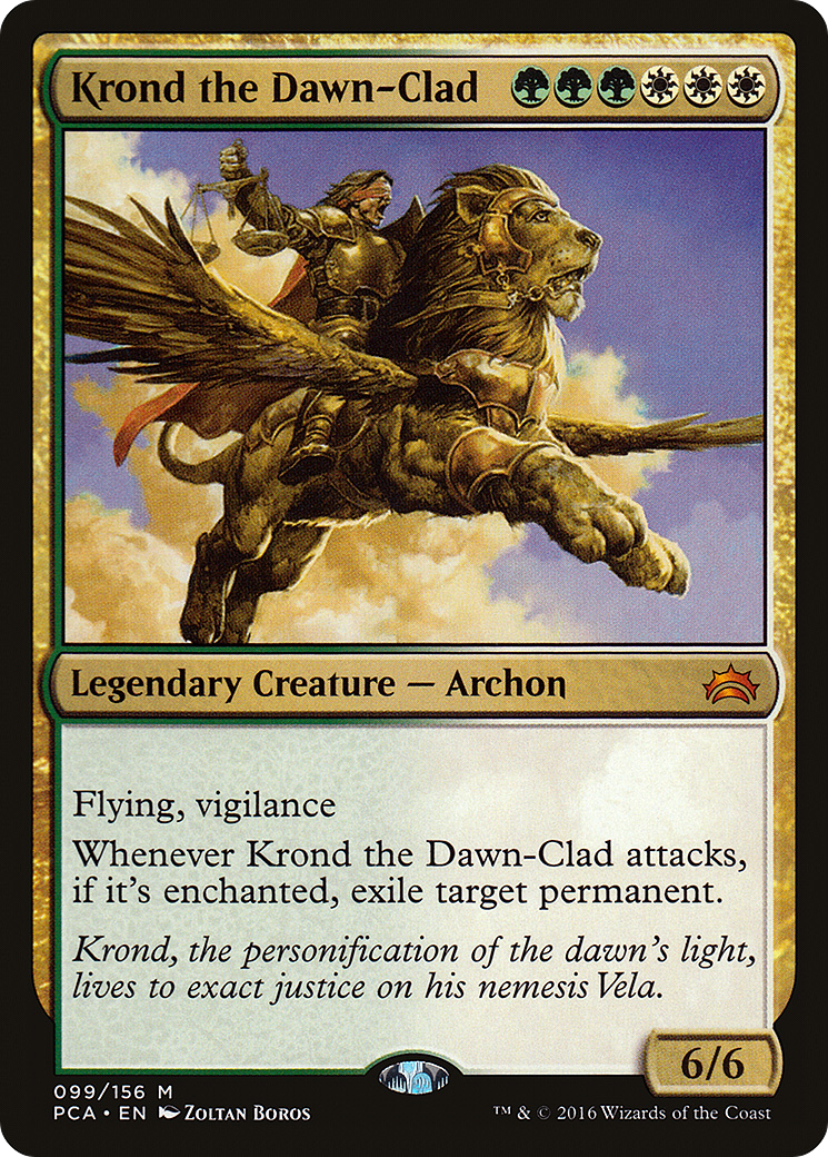 Krond the Dawn-Clad (PCA-099) - Planechase Anthology