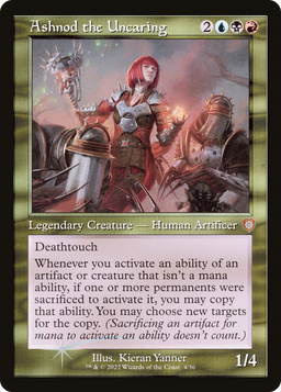 Ashnod the Uncaring (Retro Frame) (BRC-004) - The Brothers' War Commander