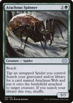 Arachnus Spinner (2X2-135) - Double Masters 2022