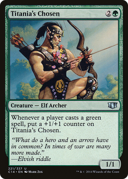 Titania's Chosen (C14-221) - Commander 2014
