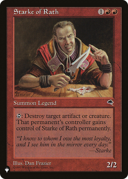 Starke of Rath (LIST-) - The List