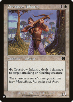 Crossbow Infantry (LIST-16/350) - The List