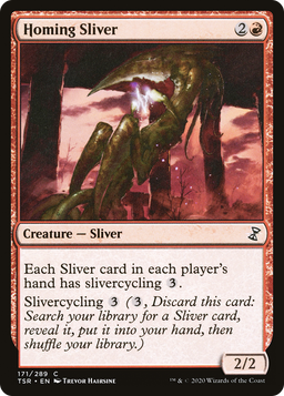 Homing Sliver (TSR-171) - Time Spiral Remastered Foil