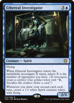 Ethereal Investigator (VOC-012) - Crimson Vow Commander