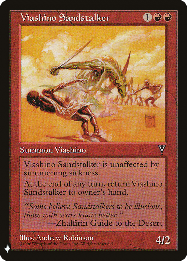 Viashino Sandstalker (LIST-) - The List