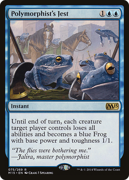 Polymorphist's Jest (M15-075) - Magic 2015 Foil