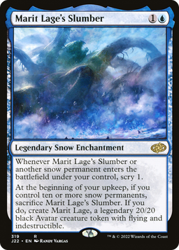 Marit Lage's Slumber (J22-319) - Jumpstart 2022: (snow)