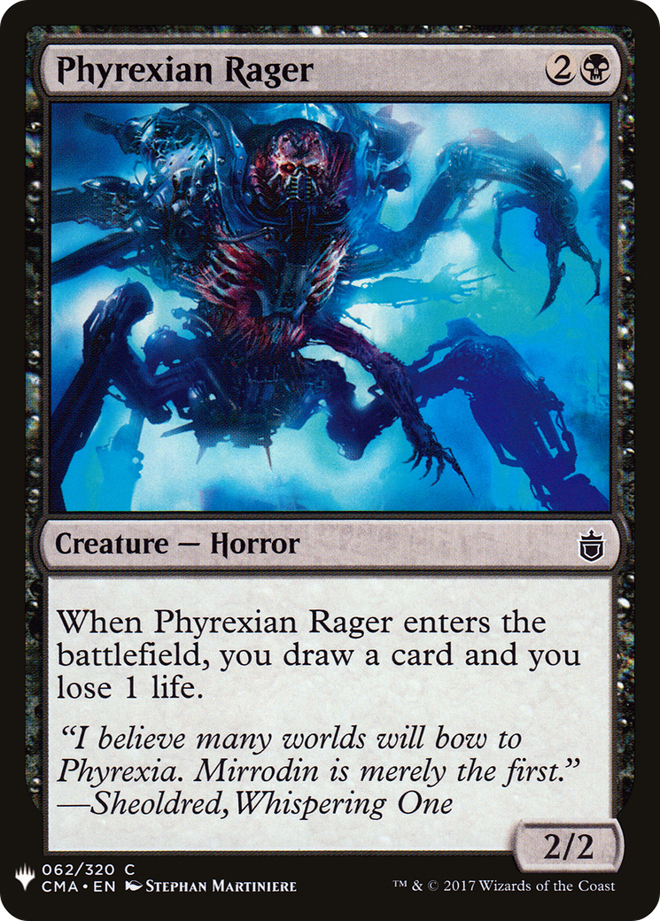 Phyrexian Rager (LIST-062) - The List