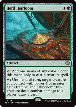 Herd Heirloom (TDM-144) - Tarkir: Dragonstorm Foil