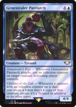 Genestealer Patriarch (Surge Foil) (40K-022) - Warhammer 40,000 Commander Foil
