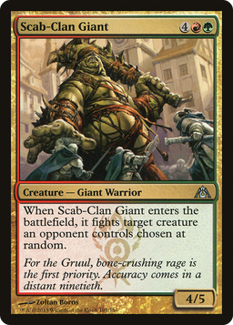 Scab-Clan Giant (DGM-101) - Dragon's Maze Foil
