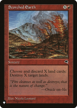 Scorched Earth (LIST-) - The List
