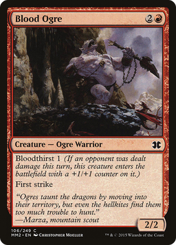 Blood Ogre (MM2-106) - Modern Masters 2015 Foil