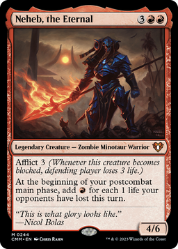 Neheb, the Eternal (CMM-244) - Commander Masters