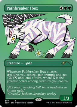 Pathbreaker Ibex (SLD-307) - Secret Lair Drop (Borderless)