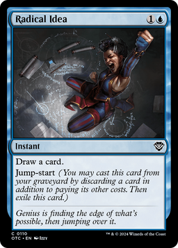 Radical Idea (OTC-110) - Outlaws of Thunder Junction Commander
