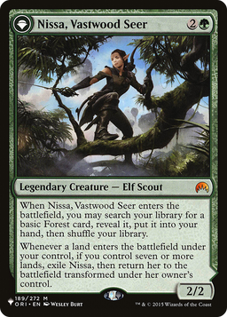 Nissa, Vastwood Seer (LIST-189) - The List: (originpwdfc)