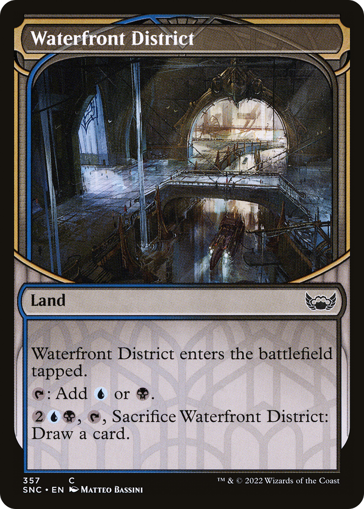 Waterfront District (Showcase) (SNC-357) - Streets of New Capenna: (Showcase)